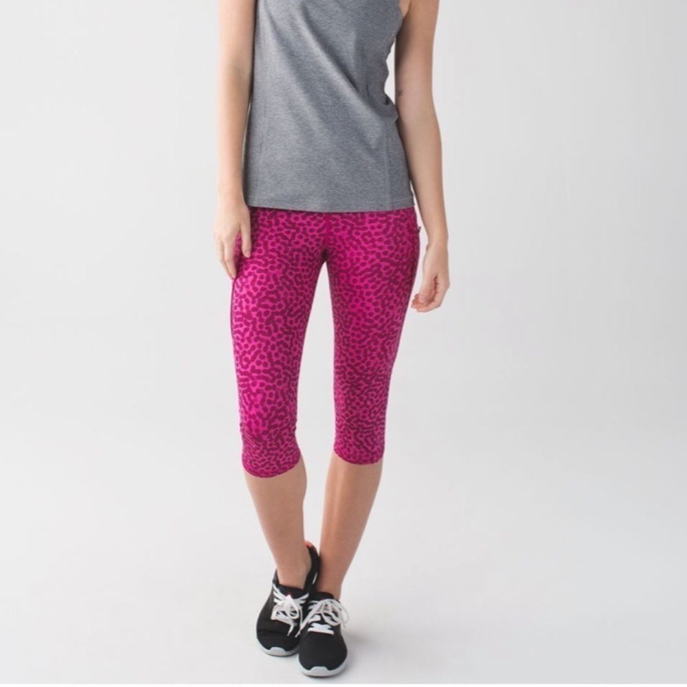 Lululemon Run Top Speed Crop leggings